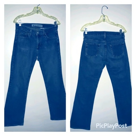 GAP Denim - GAP Women,s low rise boot  cut  stretch jeans 4-A